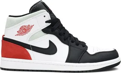 Produktbild von Air Jordan 1 Mid SE Red Black Toe - EU: 45