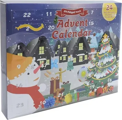 Obrázok produktu pre Adventný kalendár - 24 okienok