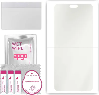 Produktbild von apgo Hydrogel Schutzfolie, Matt, kompatibel mit Vivo S10, flexibele Displayschutzfolie, Folie mit Positionierhilfe, Anti-Fingerprint, kratzfest, einfache Montage