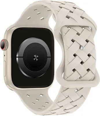 Produktbild von Apple Watch Band 38/40/41mm Beline Silikon Beige
