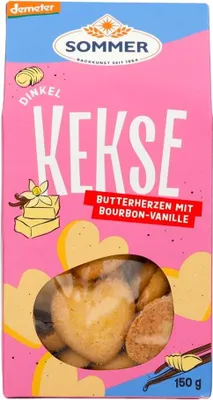 Produktbild von Dinkel Butter Herzen 150g