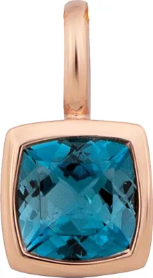 Produktbild von Orolino Anhänger 585 Gold mit Blautopas (beh.)