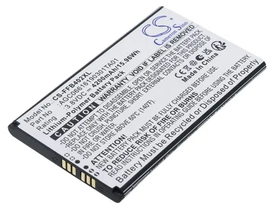 Immagine prodotto di TECHTEK Batteria compatibile con [FAMOCO] FB40001, FB40002, FP201 4G, FP202 4G, FP20x 3G, FX205, FX205SE sostituisce 210120016SZN-001, per AGC0661619