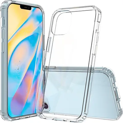 Produktbild von Mobigear Crystal Durchsichtig iPhone 12 Mini Hülle Hardcase Backcover - Transparent