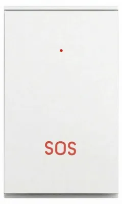 Produktbild von HUXGO Funk SOS Notruftaste Kabellos 433 MHz 200m für Alarmanlage HXA-SOS100