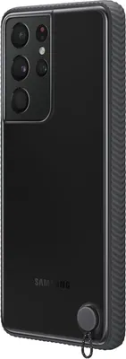 Produktbild von Samsung Galaxy S21 Ultra Hülle - Kunststoff - Samsung Backcover - Schwarz