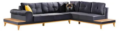 Obrázek produktu pro Rohová pohovka, čalouněná souprava, sedačka, obývací nábytek, tvar L, design