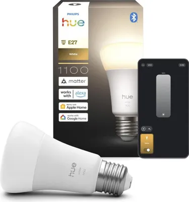 Image de Philips Hue LED-älylamppu, White, E27, 1100 lm