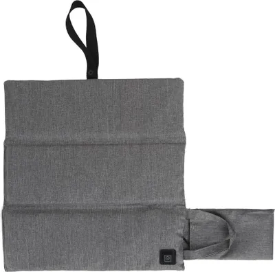 Immagine prodotto di Cuscino riscaldato portatile - Temperatura regolabile, leggero, pieghevole, riscaldamento USB, ideale per stadi e campeggi all'aperto, grigio chiaro opaco