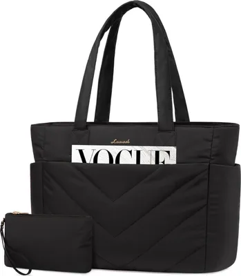 Produktbild von LOVEVOOK Laptoptasche Damen 15,6 Zoll Schwarz