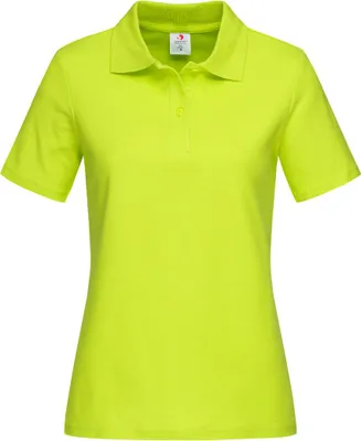 Immagine prodotto di Stedman ST3100 | Polo donna Piqué 100 - Colore: Bright Lime - Taglia: L