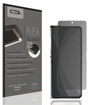 Image de Full Cover Privacy Film pour Motorola Razr 70 Innenseite Film de protection visuelle ecrán