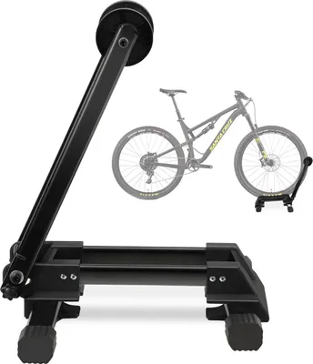 Produktbild von TolleTour Fahrradständer Bodenstabiler Faltbar Hinterradständer Schwarz für 20-29'' MTB Rennrad Kohlenstoffstahl