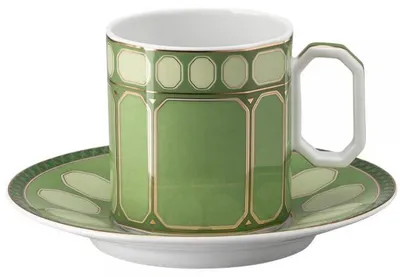 Obrázok produktu pre Šálka na kávu Swarovski x Rosenthal 2 ks. Fern 10570-426349-14740
