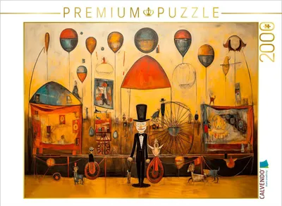 Produktbild von CALVENDO Puzzle Zirkus der Zeitreisenden | 2000 Teile Lege-Größe 90x67cm Foto-Puzzle für glückliche Stunden