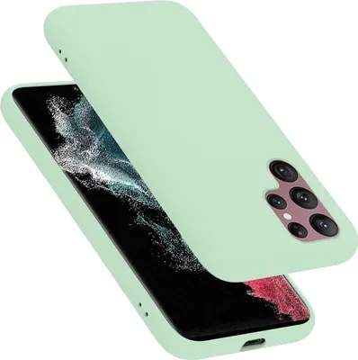 Obrázek produktu pro Cadorabo ochranný kryt pro Samsung Galaxy S22 ULTRA pouzdro v zelené barvě obal na mobilní telefon kryt TPU pouzdro