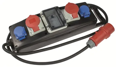 Zdjęcie produktu dla AS-SCHWABE Rozdzielacz zasilania CEE 60804 60804 400 V 16 A