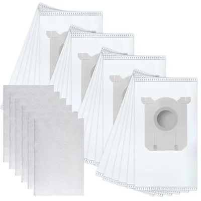 Image de Lot de 24 sacs synthétiques pour aspirateur + 6 filtres pour aspirateurs AEG, Electrolux et Philips