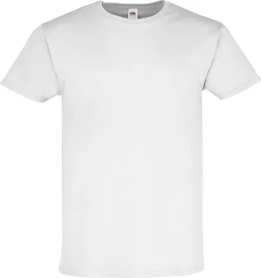 Produktbild von Fruit of the Loom ICONIC 195 RINGSPUN PREMIUM T Farbe: weiß Größe: L