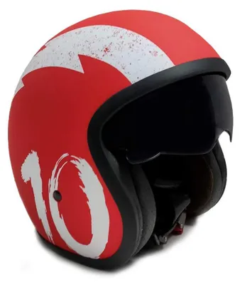 Immagine prodotto di Casco da moto con visiera protettiva e fodera removibile