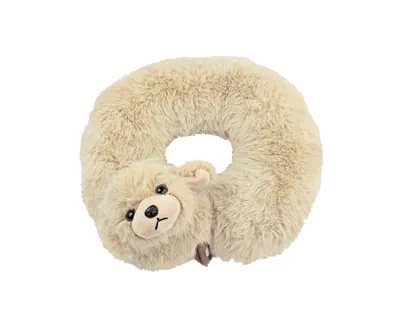 Produktbild von Inware Nackenkissen Hund beige 30 x 25 cm