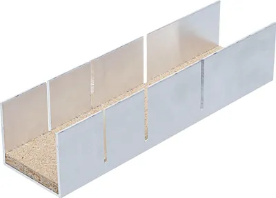 Produktbild von BGS 50860 Aluminium-Gehrungslade, 245x65x55 mm