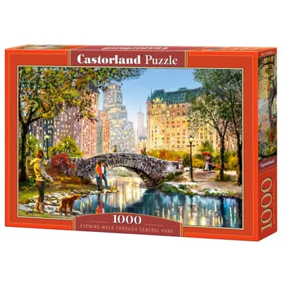 Produktbild von Castorland Puzzle 1000T Spaziergang im Centre Pa