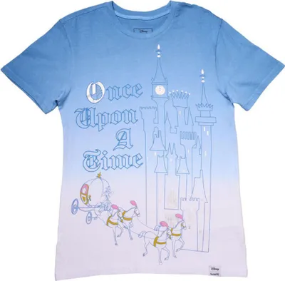 Imagen del producto de Camiseta de manga corta, "Cenicienta", 75 aniversario, talla L