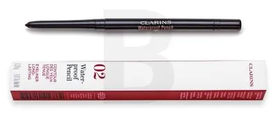 Productafbeelding van Clarins Waterdichte Oogpotlood, kleur 02 Chesnut, 0,3 g