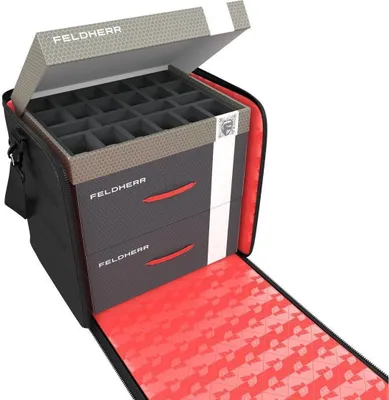 Immagine prodotto di GENERALE 370: Custodia con scomparti imbottiti per 77 miniature