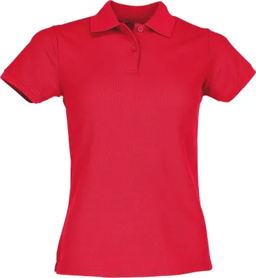 Produktbild von LADIES 65/35 POLO  | Damen Poloshirt – Pflegeleichter Feminine Fit, Recyceltes Polyester & Baumwolle, Zweiknopfleiste, Bis 60°C Waschbar