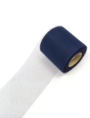 Produktbild von Tüllrolle Marineblau 20 m, tüll marineblau 20 Meter - Einheitsgröße