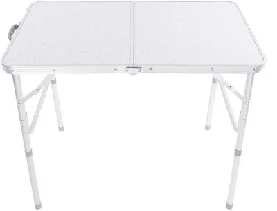 Produktbild von Tisch, klappbar, aus Aluminium, für Camping und Picknick, 90 x 60 cm