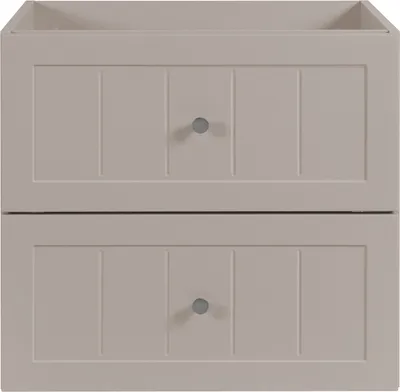 Produktbild von Waschbeckenunterschrank im klassischen Stil, Kaschmir, B 60 cm