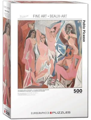Immagine prodotto di Eurographics Puzzle Die jungen Damen von Avignon - Pablo Picasso, 500 Teile, 38 x 38 cm, 6505-5851