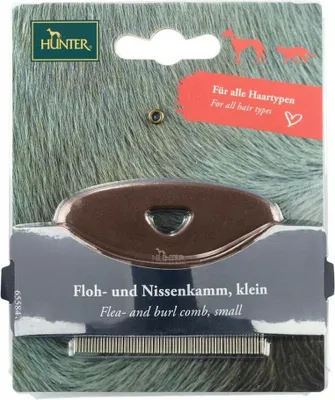 Obrázok produktu pre Hunter Hrebeň na blchy a hnidy Spa 7 x 6 cm