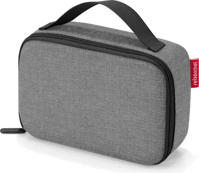 Produktbild von reisenthel thermocase, Isotasche, Kühltasche, Pausenbrottasche, Thermo Tasche, Polyestergewebe, Twist Silver, 1.5 L, OY7052