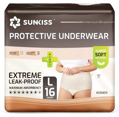 Obrázok produktu pre Jednorazové absorpčné nohavičky pre ženy, 16 kusov