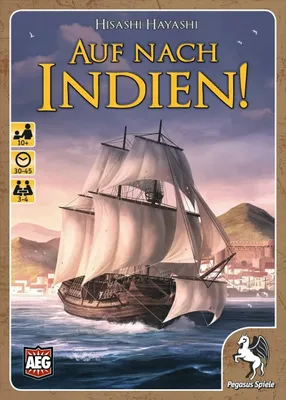 Produktbild von Pegasus Auf nach Indien!, Brettspiel, Strategie, 10 Jahr(e)