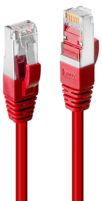 Produktbild von Lindy 45620, 0,3 m, Cat6, S/FTP (S-STP), RJ-45, RJ-45, Rot