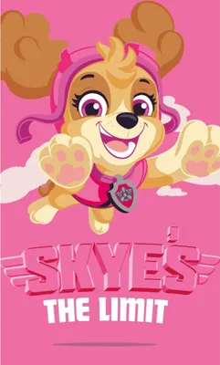 Immagine prodotto di Asciugamano per bambini Tlapková Patrola Heroine Skye 30x50 cm
