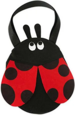 Produktbild von Tasche Marienkäfer, Filz, ca. 20 cm (ohne Griff)