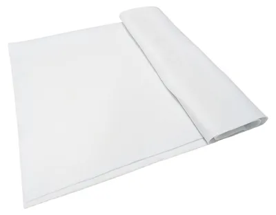 Obrázek produktu pro Bílý filcový materiál pro kreativní projekty, tloušťka 1,4 mm, rozměry 91 x 315 cm