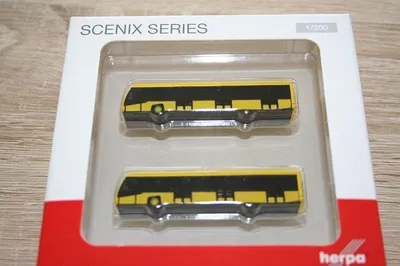 Immagine prodotto di Herpa  558631 Scenix - Set autobus aeroportuale - NUOVO