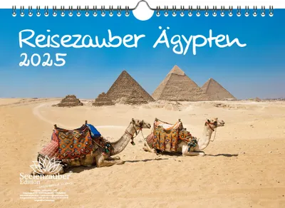 Produktbild von Reisezauber Ägypten DIN A4 Kalender für 2025 Landschaft und Tiere - Seelenzauber