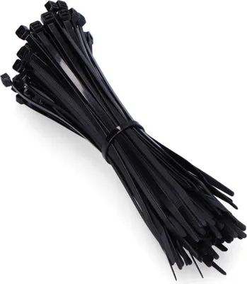 Image de Fischer 100x Serre-câbles UBN 2,5 x 100 mm noir - 087488