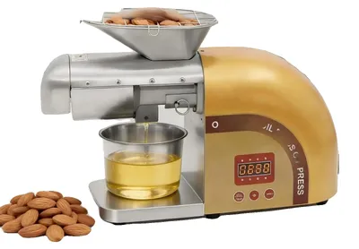 Zdjęcie produktu dla Prasa do oleju, moc 1800 W, napięcie 220 V–240 V, wydajność 5–8 kg/h, zakres temperatur 0–300°C, kompaktowe wymiary 48*21*29 cm