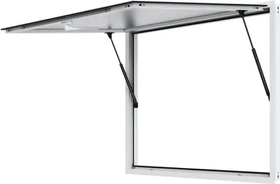 Obrázek produktu pro Markýza pro občerstvení s výlohou - 1220x915mm - hliníkové provedení