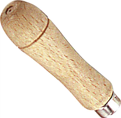 Produktbild von Holzgriff für Feilen  130 mm. (Edelstahlzwinge)