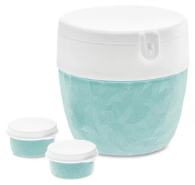 Immagine prodotto di Vassoio per la colazione, contenitore per insalata e condimenti BENTOBOX L, 3 pezzi, KOZIOL
